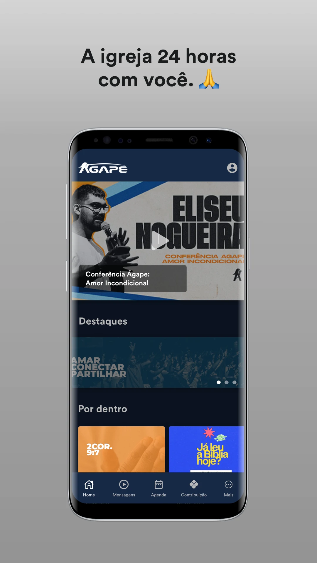 Ágape - Igreja do Amor screenshot