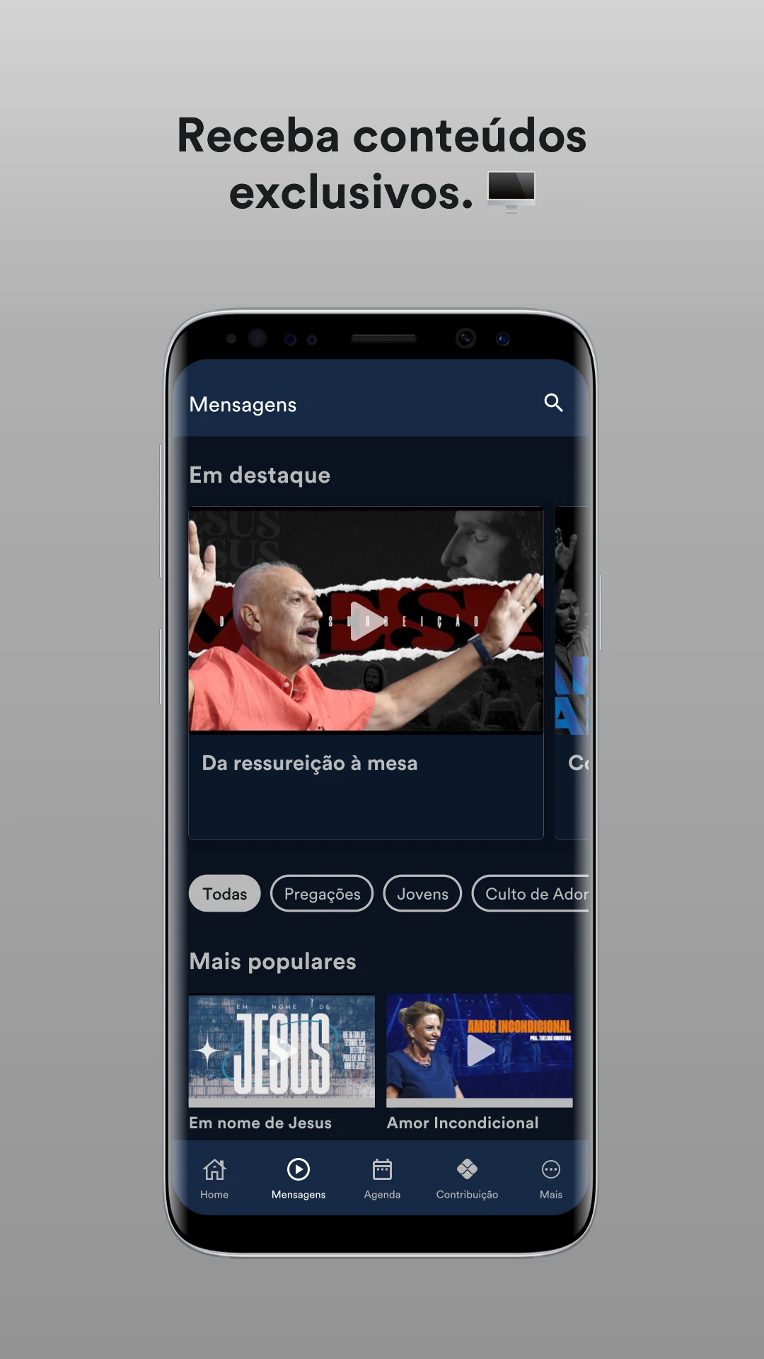Ágape - Igreja do Amor screenshot